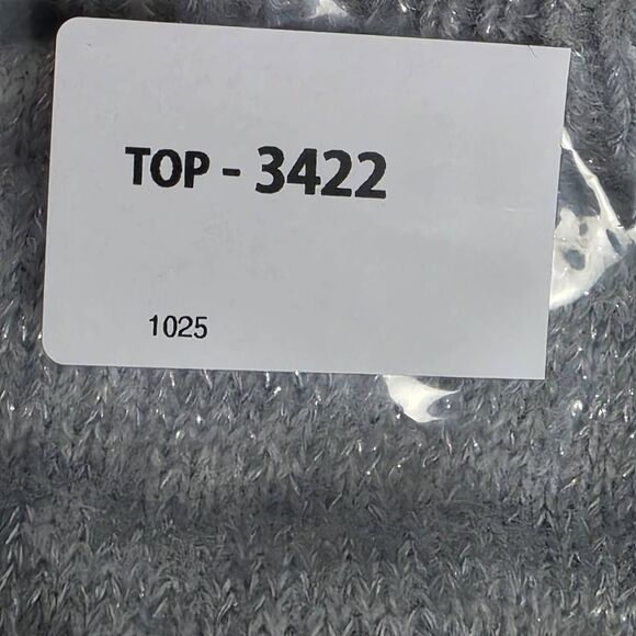 Cato Plus 14/16W Gray Metallic Bow Sweater Soft Knit - Picture 7 of 7